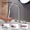 Kibi Circular X 8 Bathroom Sink Widespread Faucet with Drain Assembly KBF1026BN - alternate 3